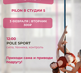 Мастер-класс по Pole Sport