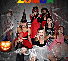 Zumba dancing halloween в 5Life